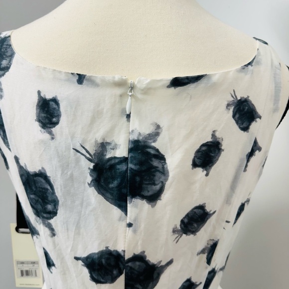 Vintage Style BB Dakota Floral Sleeveless A Line Mini Silk Dress Layered Y2K 4 - Picture 6 of 15